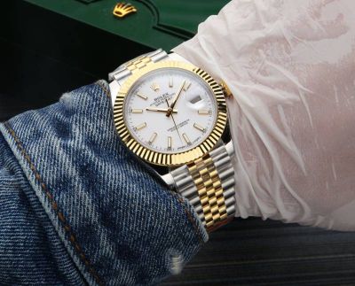 TW Factory ROLEX 2824  41MM White Gold Watch